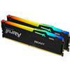 KINGSTON FURY BEAST RGB 64GB 2 x 32GB DDR5 6.000MHz CL 36 DIMM