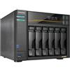 ASUSTOR LOCKERSTOR 6 GEN3 AS6806T NAS 6 BAIE AMD Ryzen Quad-Core 2.3 GHz, 16GB R