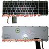 Siliconvalleystore Tastiera Notebook HP Envy 15-J 17-J M7-J Series RETROILLUMINATA FRAME SILVER