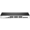 D-LINK DGS-1210-28/ME SWITCH GESTITO 24 x 10/100/1000 + 4 x Gigabit SFP