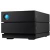 Lacie Hard Disk Esterno Array Raid 3,5" 2 Dock da 36 TB con USB-C STHJ36000800 LaCie