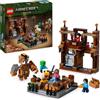LEGO MINECRAFT MAGIONE DELLA FORESTA RING DI COMBATTIMENTO CON PERSONAGGI E ACCE