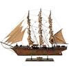 MODELLINO navale VASCELLO IN LEGNO MODELLISMO STATICO BARCA VELA VELIERO REGA