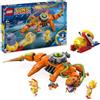 LEGO SONIC SUPER SHADOW VS BIOLIZARD CON 2 MINIFIGURE E ROBOT DA COSTRUIRE