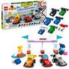LEGO DUPLO AUTO DA CORSA E PILOTI TEAM F1 SET CON 10 VEICOLI DA COSTRUIRE