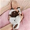 Vollence Bambola Reborn,Neonata 46cm in Silicone, Non Bambola in Vinile,