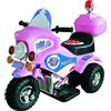 pidema.it Moto elettrica polizia per bambine con luci e sirena luminosa Motocicletta rosa