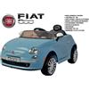 Fiat 500 Auto macchina elettrica per bambini Fiat 500 12V telecomando retromarcia bambino