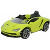 Lamborghini Auto Macchina elettrica per bambini Lamborghini Centenario 12V verde telecomando