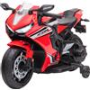 HOMCOM Moto per Bambini Elettrica Licenza HONDA Batteria 6V Velocità 3km/h