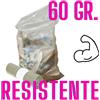 MONOSAFE Sacchi Trasparenti Spazzatura Ambra 70x110 - 60 gr. - 110 Litri - Rotolo da 10 pz. - sacchi pattumiera gialli - sacchi ambra 70x110 - sacchi differenziata 70x110 - oltre 1.200 pz