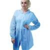 Camice laboratorio monouso chiusura bottoni TNT 30 gr Colore Azzurro Blu [ No Minimo Ordine ] Spedizione in 24-48 Ore - oltre 1.000 pezzi