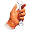 REFLEXX M - OFFICINA FULL GRIP 8,5 gr - Guanti Nitrile N85 Senza Polvere - CERTIFICATI CE - guanti industria meccanica - TAGLIA L - Oltre 660 pz