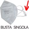 QUALITA' PREMIUM Mascherine FFP2 con Gancio e imbottitura naso - Busta Singola- Marca Greencare My Benefit - Certificate CE 2797 - Oltre 600 pz.
