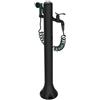 Sined Acqua Pro Fontanella Da Giardino Con Attacco Laterale Acqua Realizzata In Polietilene Nera