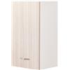 Shally Dogan Pensile da Cucina Armadio Sospeso da Parete in Legno Design Minimal Colore Olmo