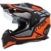 Oneal Casco Moto Integrale Oneal SIERRA Helmet V.23 R Nero Arancio