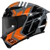 Suomy Casco Moto Integrale Suomy STELLAR 2 ENTROPY Opaco Arancio