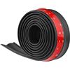 Youngine Universal Car Front Paraurti Posteriore Protector Adesivo Paraurti in gomma Lip Splitter Body Trim Spoiler 2.5 M / 8.2 ft