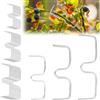 XCRPRT 30 supporti per rami per alberi da frutto, 8/10/13 cm, separatore per rami di frutta, per rami da giardino, per dilatare e livellare rami di frutta