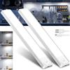 GWULC Luce LED Sottopensile Cucina Luci: Armadio Lampada Sensore Movimento Batteria USB Ricaricabile Senza Fili Interno Strisce Lampade Adesive Sotto Pensile Light Pensile illuminazione Barra