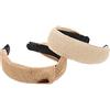 PACKOVE 2Pezzi Fascia Raffia per Donne Cerchietti Eleganti con Nodo per Accessori Unici in Stile Chic Comfort e Design per Amiche e Famiglia