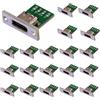 RUNCCI-YUN 20 PACK USB C femmina saldare connettore,24 Pin USB C diy montaggio a pannello presa porta con scheda PC