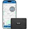 TKMARS Localizzatore GPS, 10000mAh GPS Tracker per auto senza abbonamento, antifurto con potenti magneti, funziona tramite SMS/applicazione con APP, più modalità di allarme