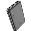 HOCO J115.BK - Power Bank J115 5000mAh USB - Nero - Capacità : 5000 mAh 18,5 Wh capacità nominale 2800 mAh - Ingresso Tipo-C/Micro: 5V/2A - uscita: USB-A 1/2:5V /2A, Uscita totale: 5V/2A - display: alimentazione del display a LED - Materiale: scocca …