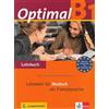 Optimal B1 Lehrbuck+ Arbeitsbuck + CD Langenscheidt Libro scuola tedesco