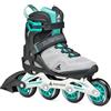 Rollerblade MACROBLADE 80 W, Pattini in linea Donna, grigio/ottanio, EU: 39/40 (UK 6/6.5 / US: 8/8.5)