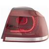EQUIVALENTE ALL'ORIGINALE FANALE FANALINO POSTERIORE SX EST SCURO LED VOLKSWAGEN GOLF 6 GTIR VR6 2008 2012