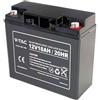 V-TAC BATTERIA AL PIOMBO 12V 18AH M5 VT-12-18-LED23453