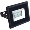 V-TAC FARO LED 10W ULTRASOTTILE BIANCO FREDDO SMD NERO VT-4011-LED5942