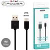 V-TAC CAVO USB A MICRO USB 1 METRI NERO PEARL SERIES VT-5301-LED8481