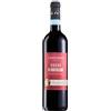 Leonardo da Vinci Rosso di Montalcino 2022, Gusto Equilibrato e sentori di frutti rossi, con un finale leggermente speziato, Gradazione Alcolica 13.5% Vol., Bottiglia da 750 ml (Confezione da 6)