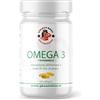 Golden Body Nutrition Omega 3 Alta Concentrazione - 2000mg EPA + DHA per Dose - Olio di Pesce Purificato - 120 Capsule Softgel - Supporto per Cuore, Cervello, Vista - Senza Retrogusto - Integratore Premium