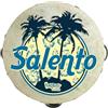 Fermento Italia TAMBURELLO PIZZICA SALENTO - gadget souvenir salentino in legno_designed by Fermento Italia (SALENTO ROCK, 14 cm)