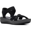 Clarks, Arla Shore, Sandalo basso da donna, 41 EU