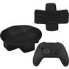 Mingxiong 2 Packs Metal D-Pads Set for Xbox Elite Series 2 Controller, Replacement Parts Directional Pad Button Kits for Xbox Controller Series 2 Core/Elite Series 2 Controller(Black)