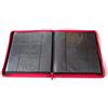 docsmagic.de PRO-Player 12-Pocket Playset Zip-Album Red - 480 Card Binder - MTG - PKM - YGO - Cerniera Rosso