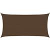 vidaXL Vela Parasole 160 g/m² Marrone 2,5x4,5 m in HDPE