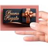GHIBLI 50 Buoni Regalo 8,5x5,5 cm - Biglietti Eleganti in Cartoncino da Compilare per Omaggi, Gift Card Offerte Negozi Estetista Parrucchiera, Voucher Sconto Clienti, Coupon Regali Aziende