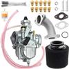 ZAMDOE VM22 Carburatore 26mm per 110cc 125cc 140cc 212cc 196cc Moto Motori per Lifan XR50 CRF70 KLX BBR Pit Dirt Bike per DHZ per SSR con Filtro Aria Collettore di Aspirazione Getti Principali