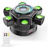 WZYBUTA 150W Teste Mobili LED con Telecomando RGBW Luci Discoteca 26CH Gobos Beam Moving Head Luci da Palco per DJ Bar Casa Feste Club Palcoscenico