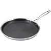 MasterPRO BERGNER Hi-Tech 3 | Padella Antiaderente da 28 cm | Acciaio Inox | Speciale per Creps | Rivestimento a 3 Strati | Utensili da Cucina | Adatto a tutti i tipi di Cucina