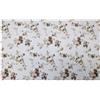 Russo Tessuti Grandfoulard Telo COPRITUTTO Copridivano Copriletto Design ROSELLINE Foulard-Beige