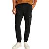 Calvin Klein Jeans Calvin Klein Uomo Pantaloni Cargo Skinny Fit, Nero (CK Black), 34W
