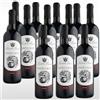 Luvit & Lumoè | Cabernet IGT Veneto Campo Croce | Offerta Confezione 12 Bottiglie da 750 ml | Vino Rosso pregiato | Sauvignon - Franc | 12% Vol. | Idea regalo raffinata.