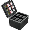 JJC Custodia per scheda di memoria 2IN1 e custodia resistente per Canon LP-E6 Nikon EN-EL15 Sony NP-FZ100 x6 + CF Express tipo B/XQD x 2 + CF Express tipo A x 3 + SD x6 + Micro SD x16